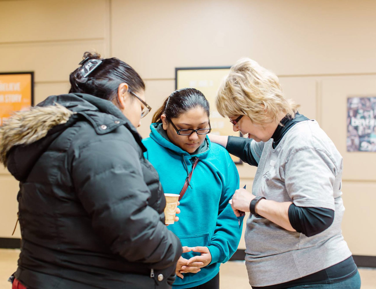 Women Praying Groups at Christian Faith